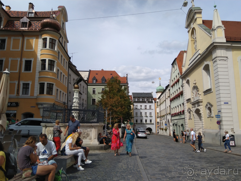 Бавария, Германия. Регенсбург - древняя столица Баварии. Часть I, прогулочная. 