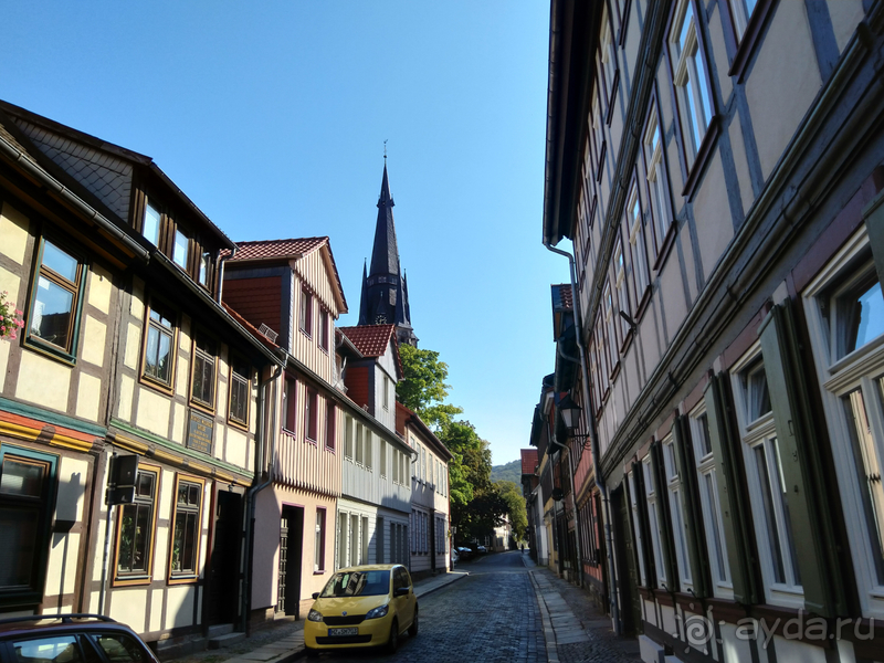 Альбом отзыва "Саксония-Анхальт, Германия. Вернигероде -«Верный город» с морем фахверка. Часть 2."