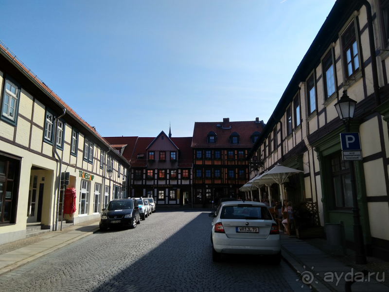 Альбом отзыва "Саксония-Анхальт, Германия. Вернигероде -«Верный город» с морем фахверка. Часть 2."