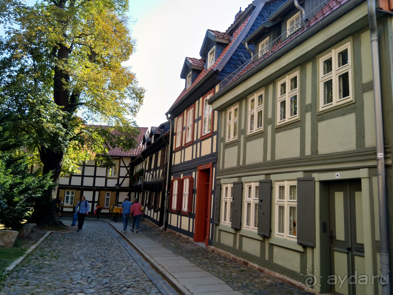 Саксония-Анхальт, Германия. Вернигероде -«Верный город» с морем фахверка. Часть 2.