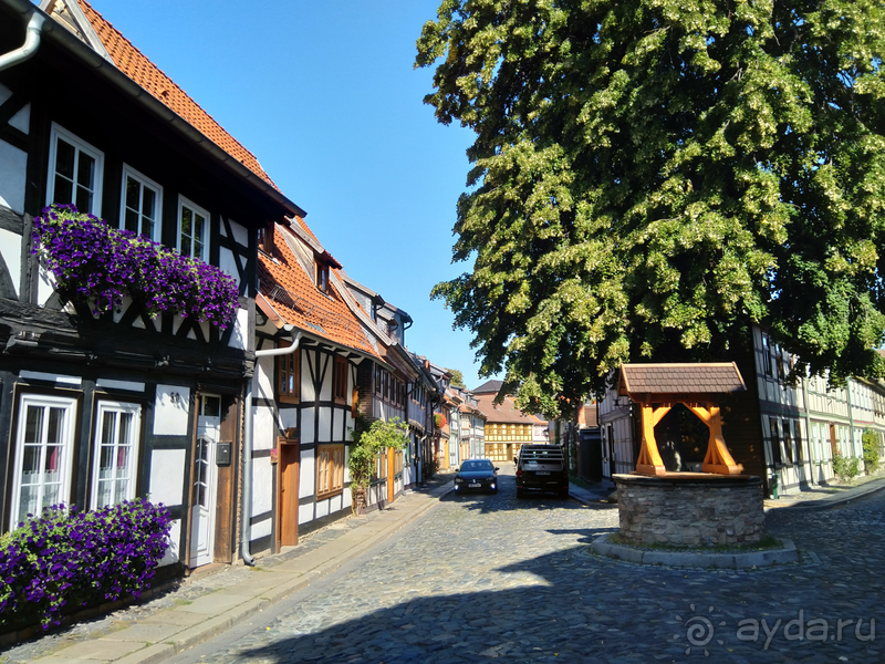 Саксония-Анхальт, Германия. Вернигероде -«Верный город» с морем фахверка. Часть 2.