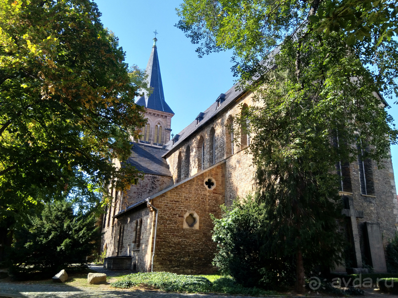 Саксония-Анхальт, Германия. Вернигероде -«Верный город» с морем фахверка. Часть 2.