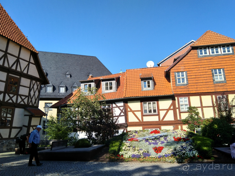 Саксония-Анхальт, Германия. Вернигероде -«Верный город» с морем фахверка. Часть 2.