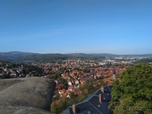 Саксония-Анхальт, Германия. Вернигероде -замок «Мюнхгаузена».