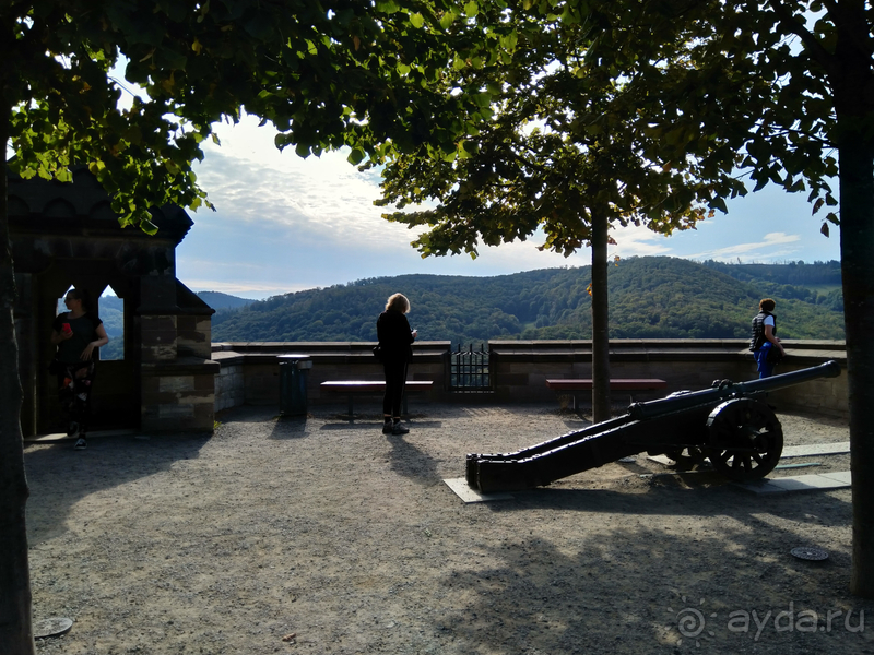 Саксония-Анхальт, Германия. Вернигероде -замок «Мюнхгаузена».