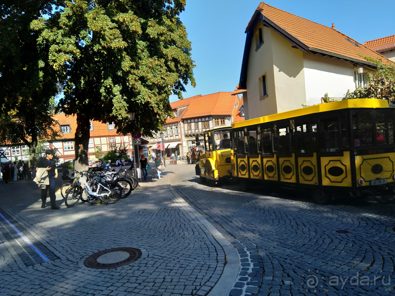 Саксония-Анхальт, Германия. Вернигероде -замок «Мюнхгаузена».