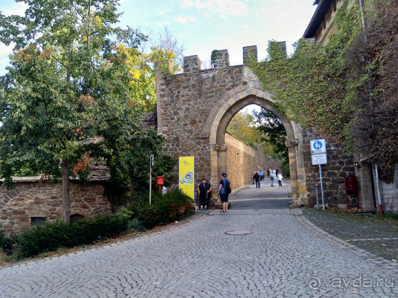 Саксония-Анхальт, Германия. Вернигероде -замок «Мюнхгаузена».