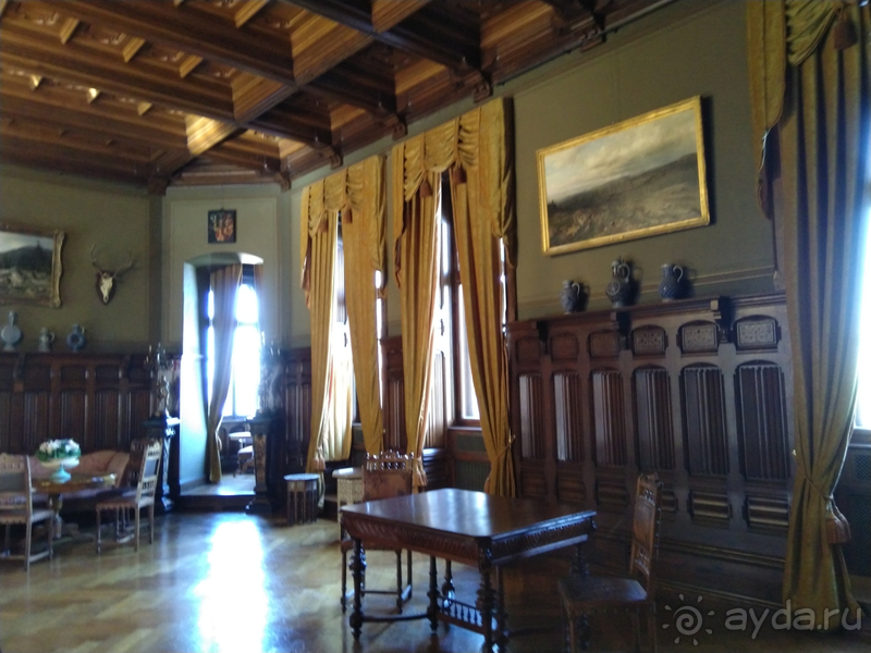 Саксония-Анхальт, Германия. Вернигероде -замок «Мюнхгаузена».