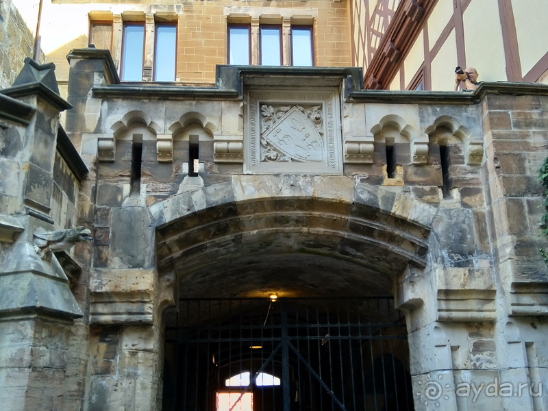 Саксония-Анхальт, Германия. Вернигероде -замок «Мюнхгаузена».