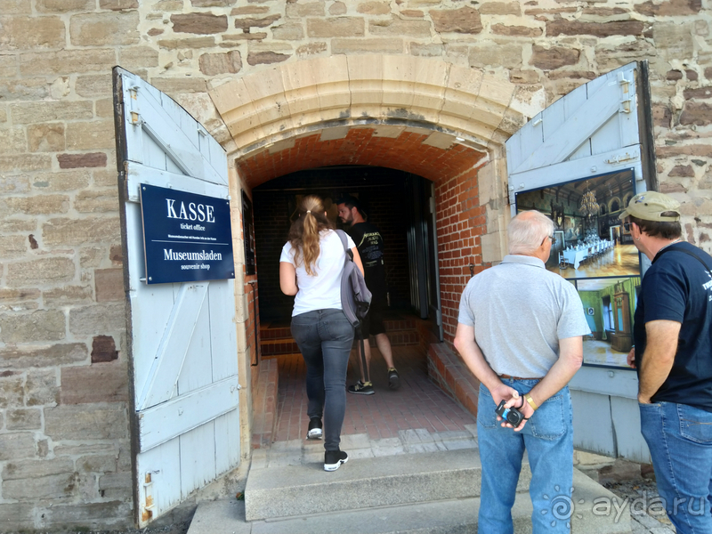 Саксония-Анхальт, Германия. Вернигероде -замок «Мюнхгаузена».