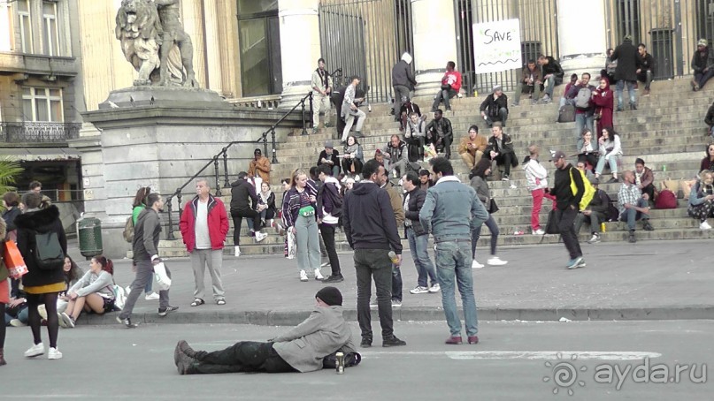 Брюссель, Бельгия. «Гулять, так гулять!». Еврогород с «чревом» -Нижний город. 