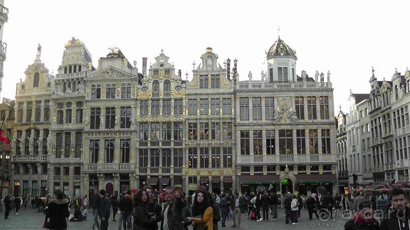 Брюссель, Бельгия. «Гулять, так гулять!». Еврогород с «чревом» -Нижний город. 