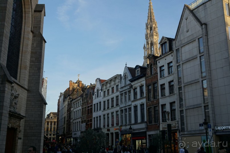 Альбом отзыва "Брюссель, Бельгия. «Гулять, так гулять!». Еврогород с «чревом» -Нижний город. "