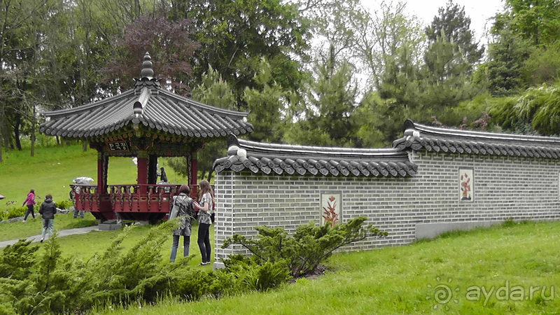 Киев, Ботанический сад. Весна-лето, осень-зима, а в середине Вечность! Осень.