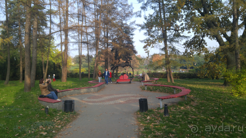 Киев, Ботанический сад. Весна-лето, осень-зима, а в середине Вечность! Осень.