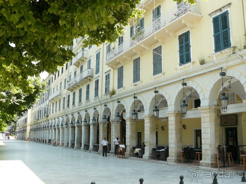 Корфу - остров плывущий во Вселенной! Часть II, столица г. Керкира.