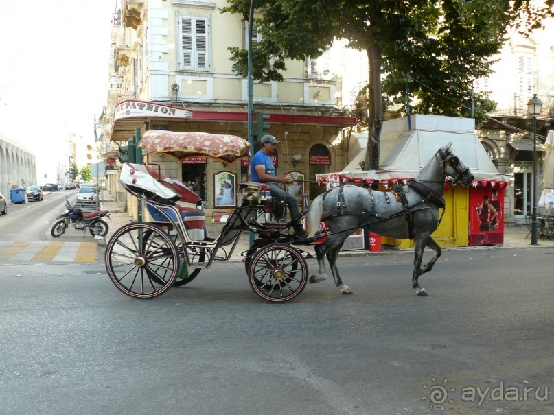 Корфу - остров плывущий во Вселенной! Часть II, столица г. Керкира.
