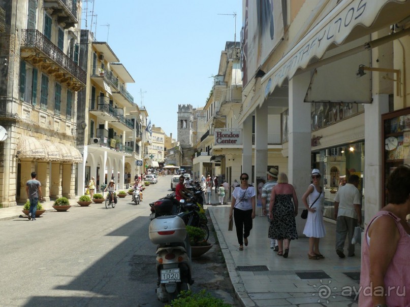 Корфу - остров плывущий во Вселенной! Часть II, столица г. Керкира.