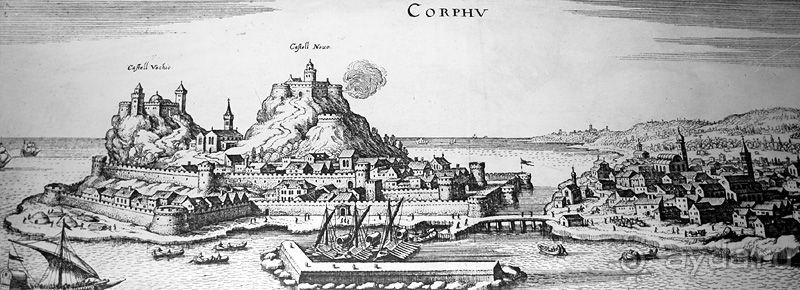 Корфу - остров плывущий во Вселенной! Часть II, столица г. Керкира.