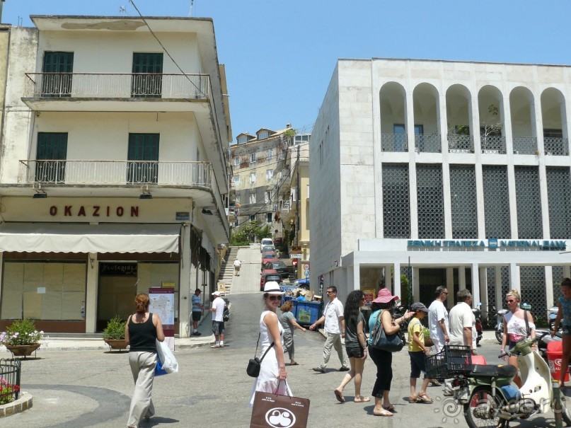 Корфу - остров плывущий во Вселенной! Часть II, столица г. Керкира.