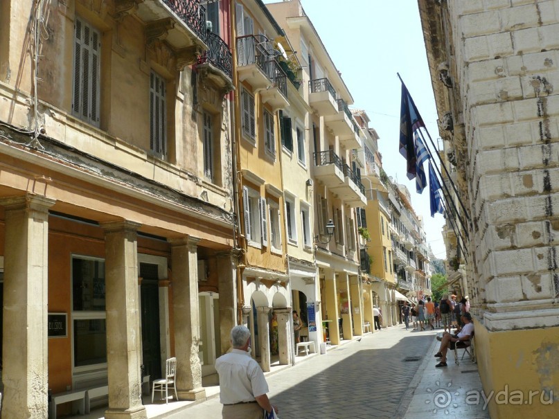 Корфу - остров плывущий во Вселенной! Часть II, столица г. Керкира.