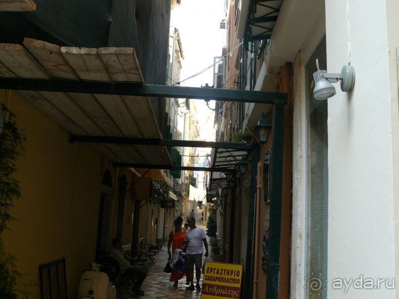 Корфу - остров плывущий во Вселенной! Часть II, столица г. Керкира.