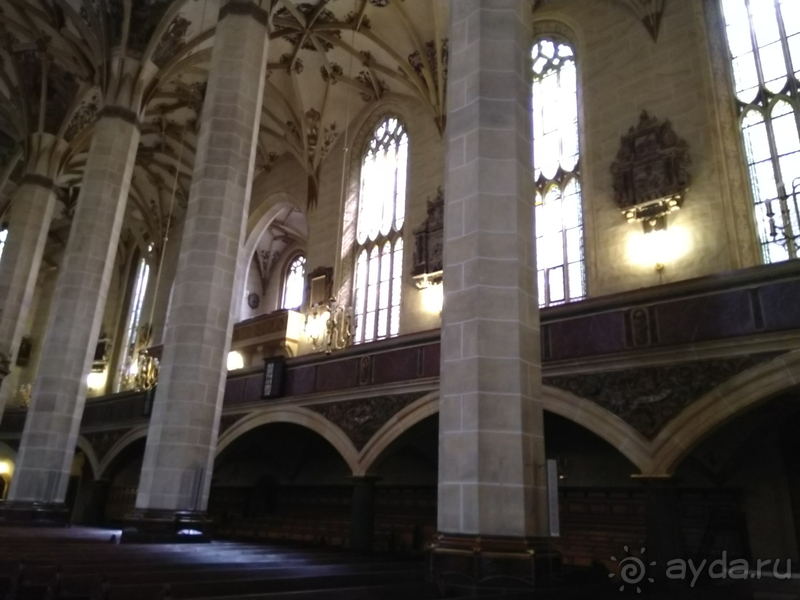 Дрезден, Германия. Саксонская Швейцария - город Пирна над Эльбой.