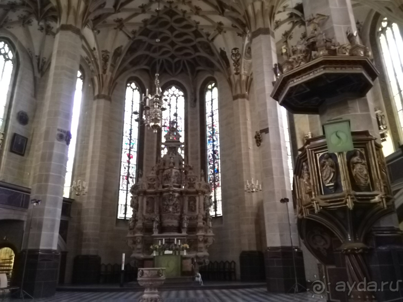 Дрезден, Германия. Саксонская Швейцария - город Пирна над Эльбой.