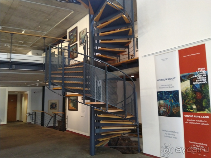 Дрезден, Германия. Саксонская Швейцария - город Пирна над Эльбой.