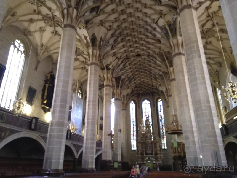 Дрезден, Германия. Саксонская Швейцария - город Пирна над Эльбой.