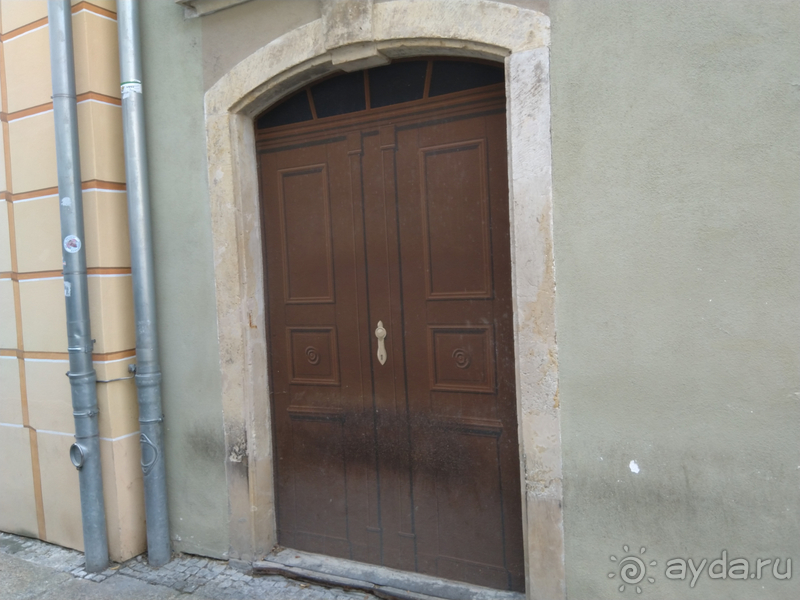 Дрезден, Германия. Саксонская Швейцария - город Пирна над Эльбой.