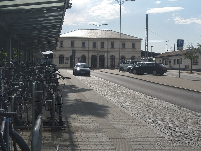 Дрезден, Германия. Саксонская Швейцария - город Пирна над Эльбой.