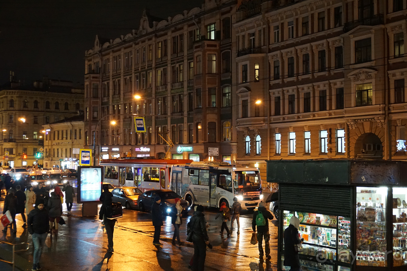 Альбом истории "Санкт-Петербург, Россия. По городу пешком, ночь - часть IV."