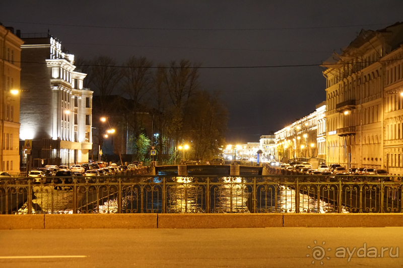 Санкт-Петербург, Россия. По городу пешком, ночь - часть IV.