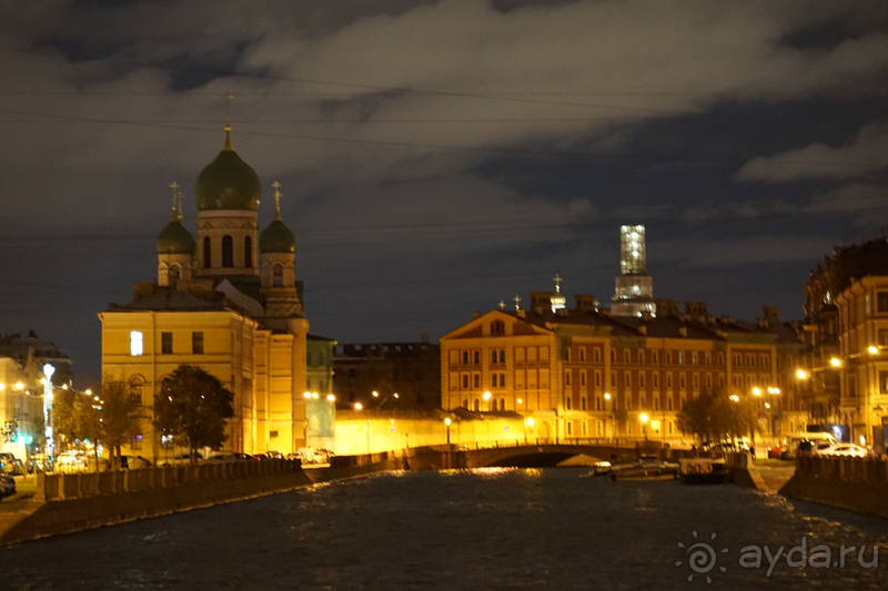 Санкт-Петербург, Россия. По городу пешком, ночь - часть IV.