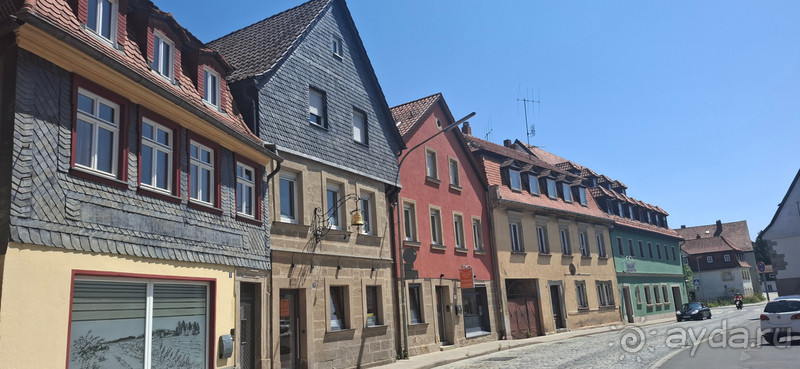 Альбом истории "Кронах, Бавария. Нижний город под крепостными стенами."