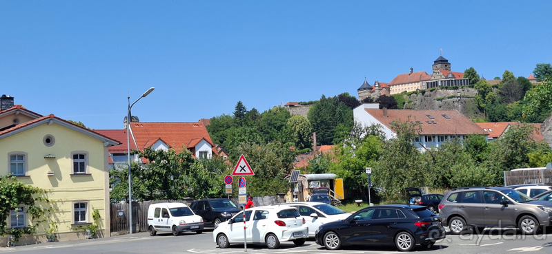 Альбом истории "Кронах, Бавария. Нижний город под крепостными стенами."