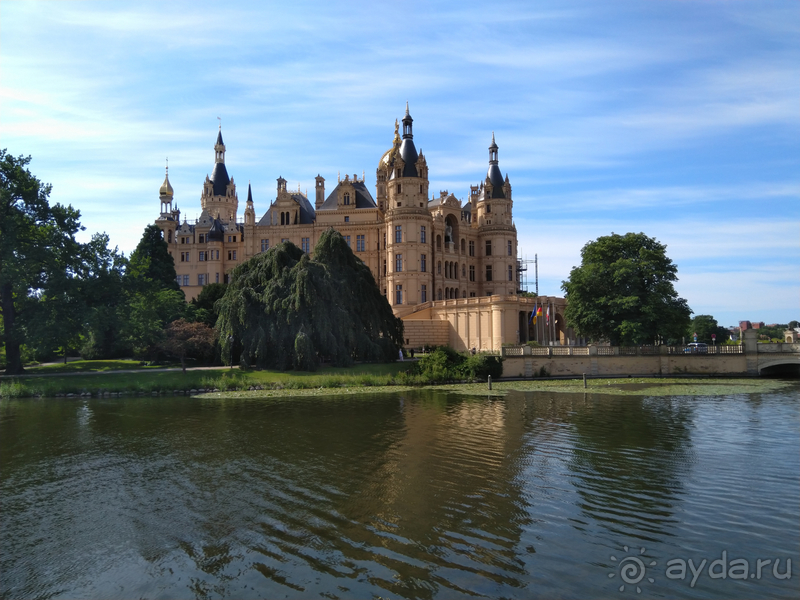 Мекленбург-Передняя Померания, Германия.  Шверин - замок заколдованного принца...