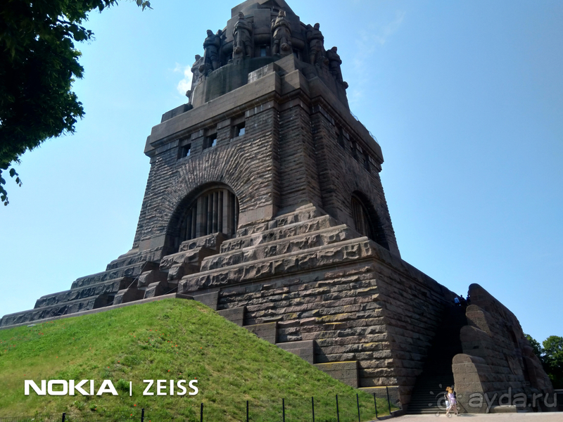 Cаксония, Германия. Лейпциг – монумент Битвы народов