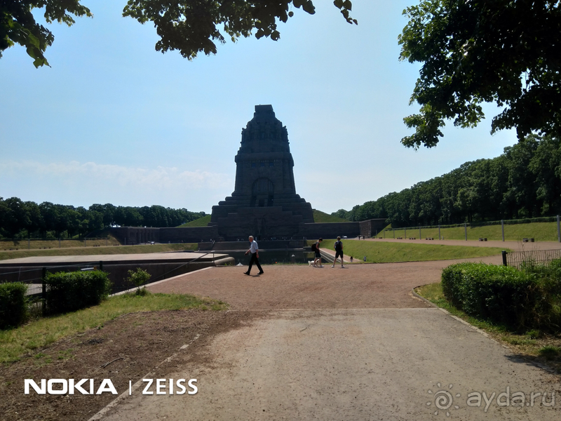 Cаксония, Германия. Лейпциг – монумент Битвы народов