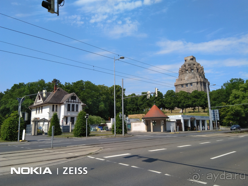 Cаксония, Германия. Лейпциг – монумент Битвы народов