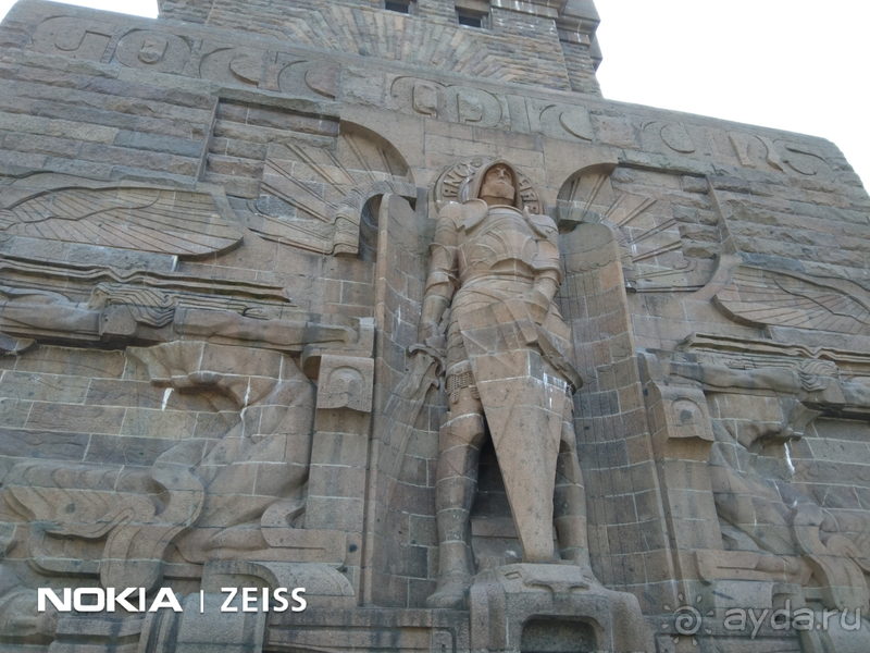 Cаксония, Германия. Лейпциг – монумент Битвы народов