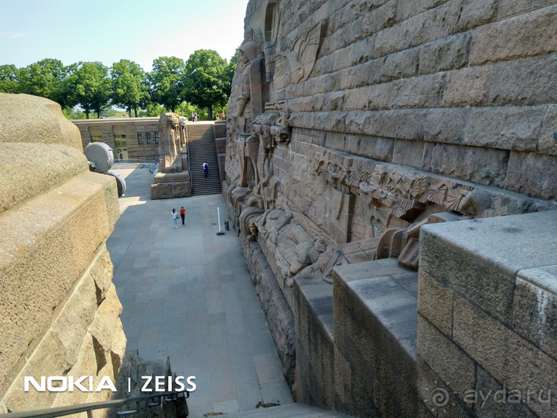 Cаксония, Германия. Лейпциг – монумент Битвы народов