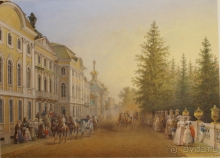 Санкт-Петербург, Россия.  Петергофский дворец.