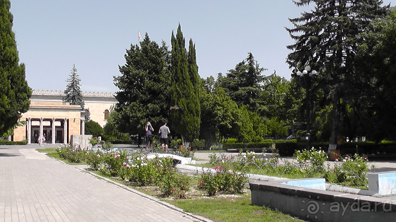 Грузия. Попала в Грузию в карантин и я попала… Город Гори, музей Сталина, пещеры Уплисцихе.