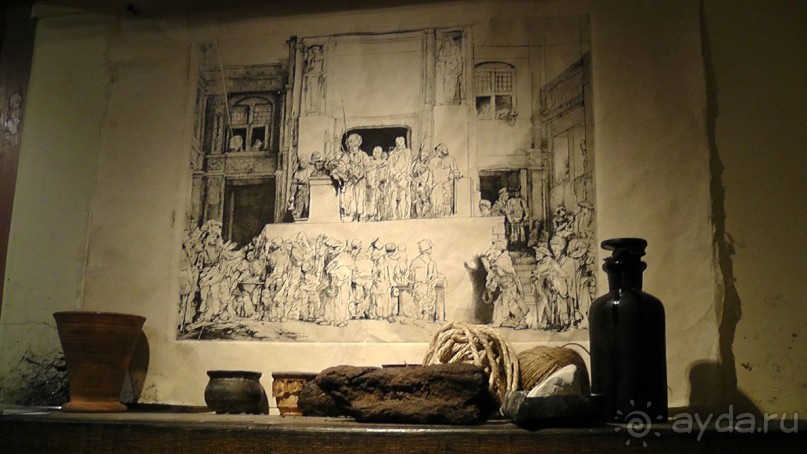 Дом-музей Рембрандта, Амстердам, Нидерланды.