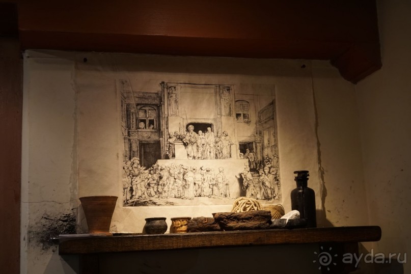 Дом-музей Рембрандта, Амстердам, Нидерланды.