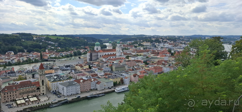 Альбом истории "Пассау, Германия. Крепость Veste Oberhaus."