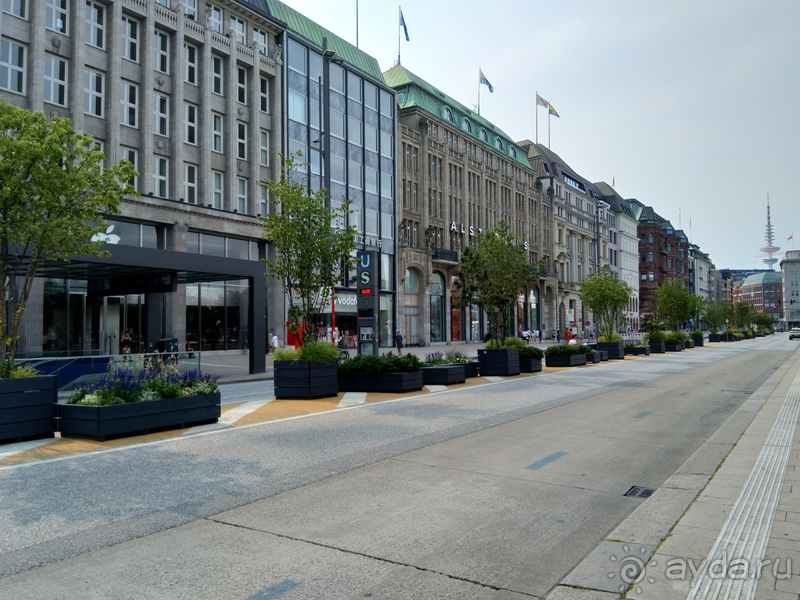  Германия. Гамбург - брутальный город. Часть I сухопутная, центр.