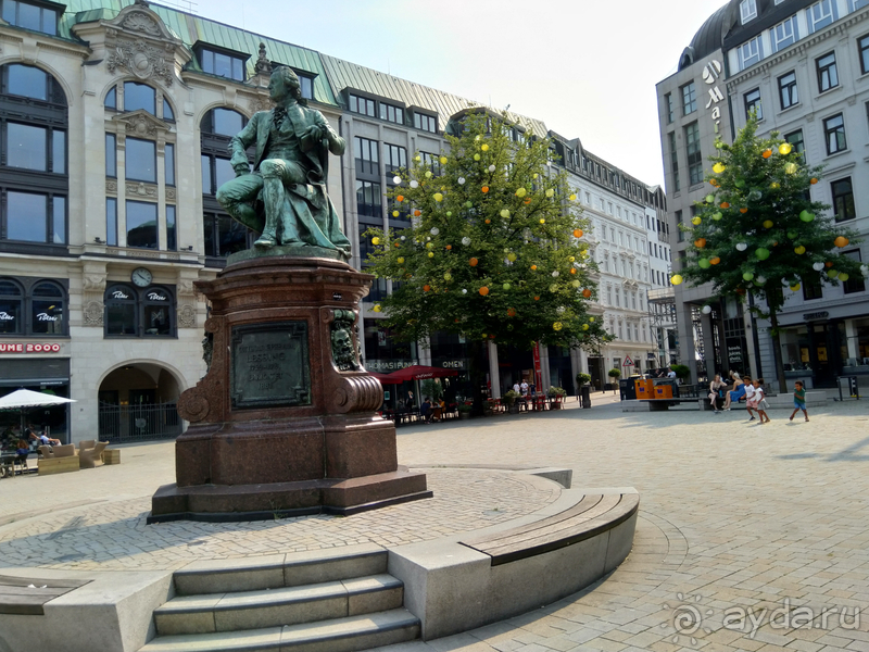  Германия. Гамбург - брутальный город. Часть I сухопутная, центр.